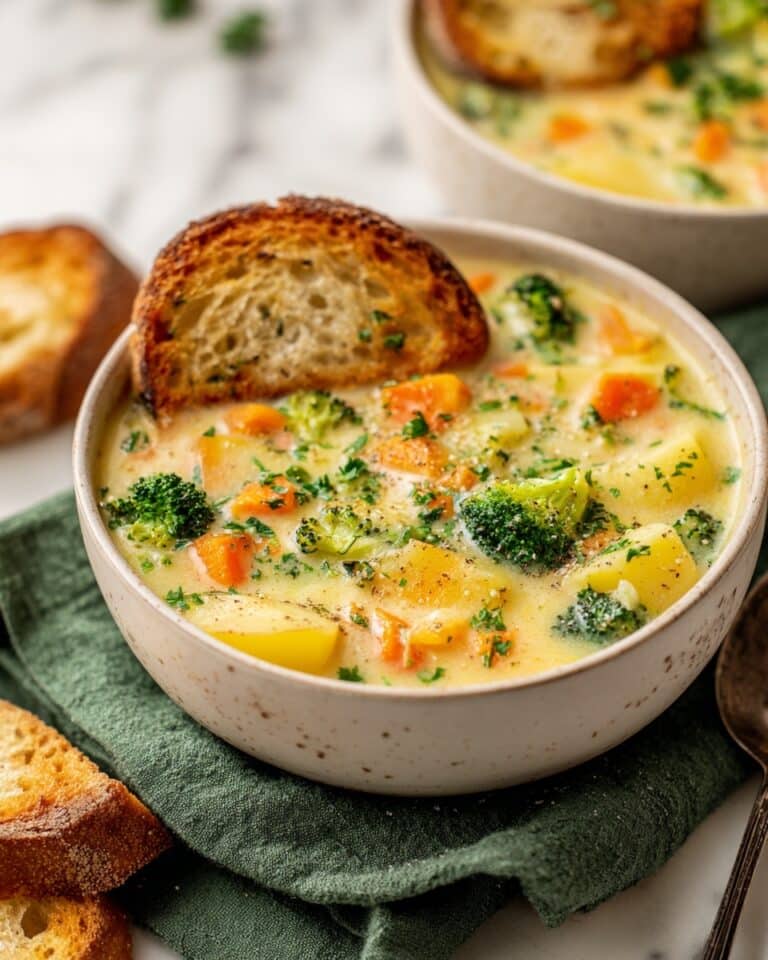 Creamy Vegetable Soup Recipe