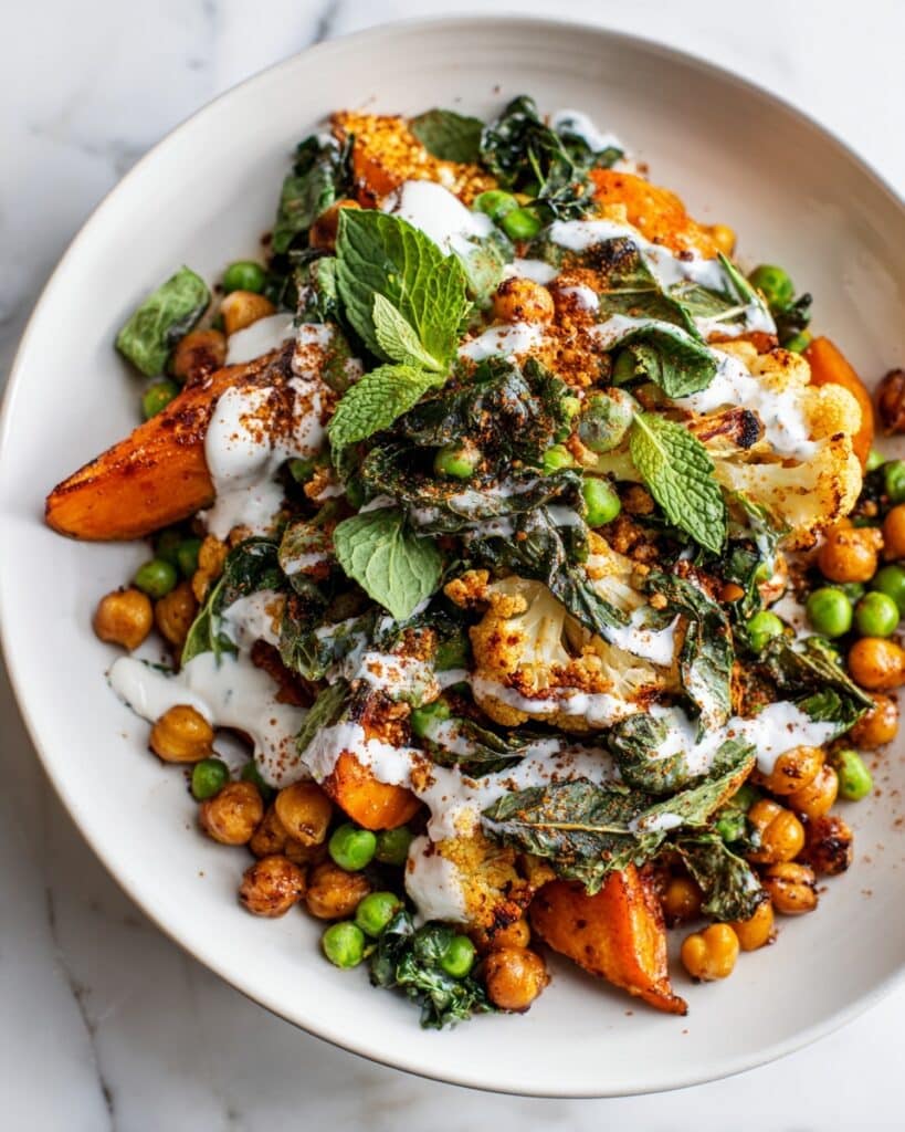 Anti-Inflammatory Glow Bowl with Tahini Yogurt Recipe