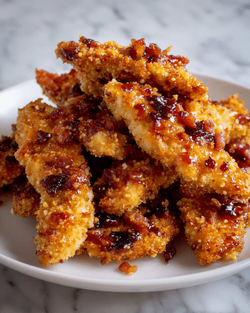 Bacon Brown Sugar Chicken Tenders Recipe