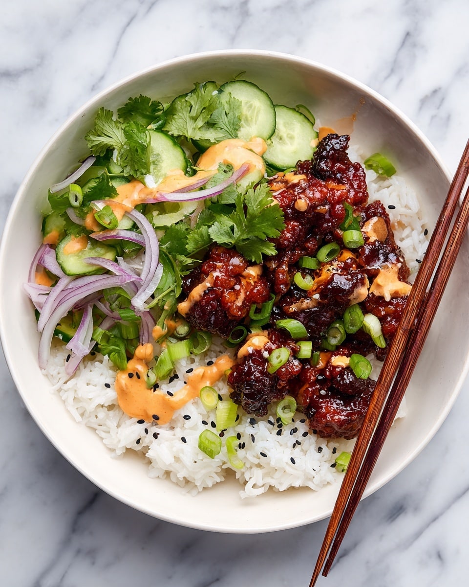 Honey Garlic Salmon Rice Bowls Recipe