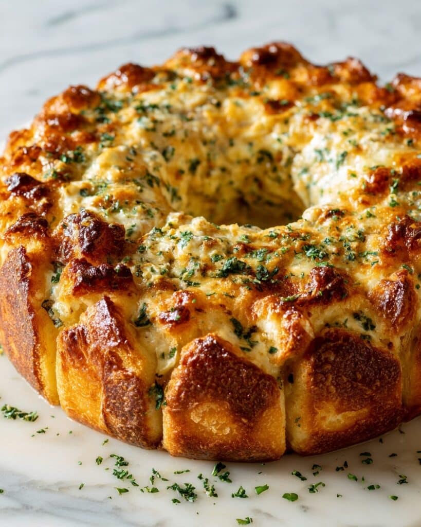 Chicken Alfredo Monkey Bread Recipe