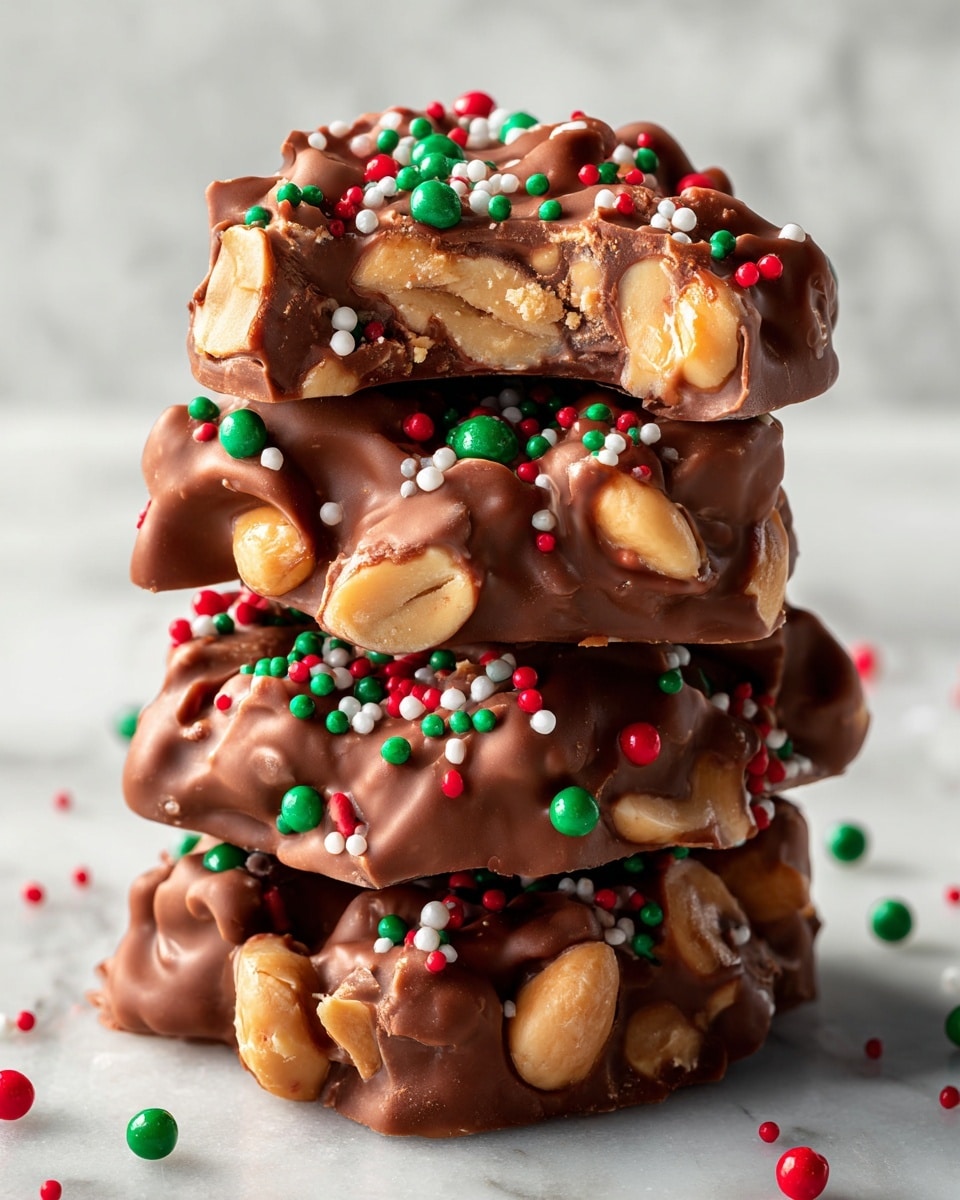 Crockpot Candy: Easy Slow Cooker Christmas Crunch Chocolate Treat Recipe
